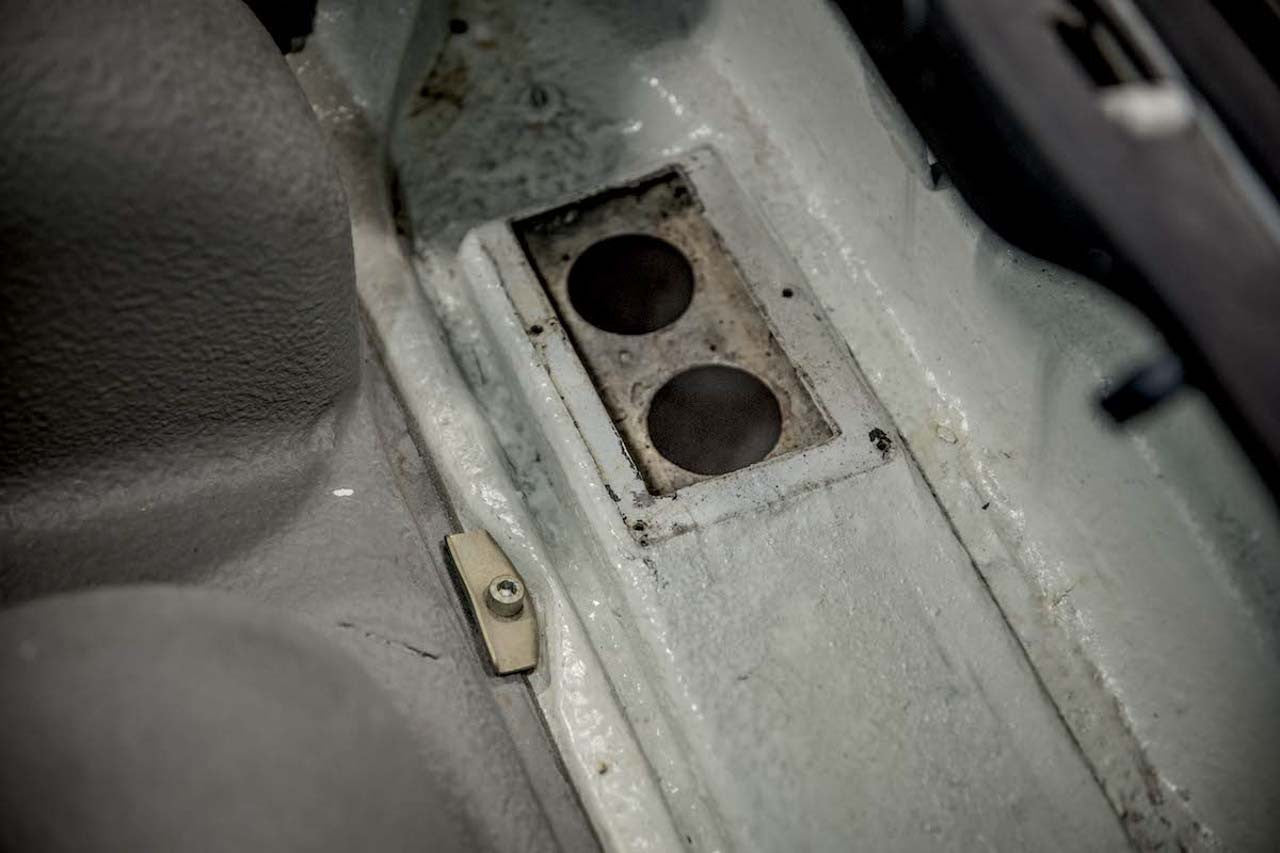 A/C Block Off - Front Tub Hole - SKU# I37