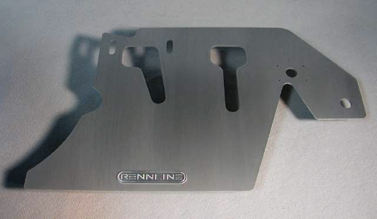 Rennline Aluminum Floorboard - Driver Side - Porsche - SKU# F06
