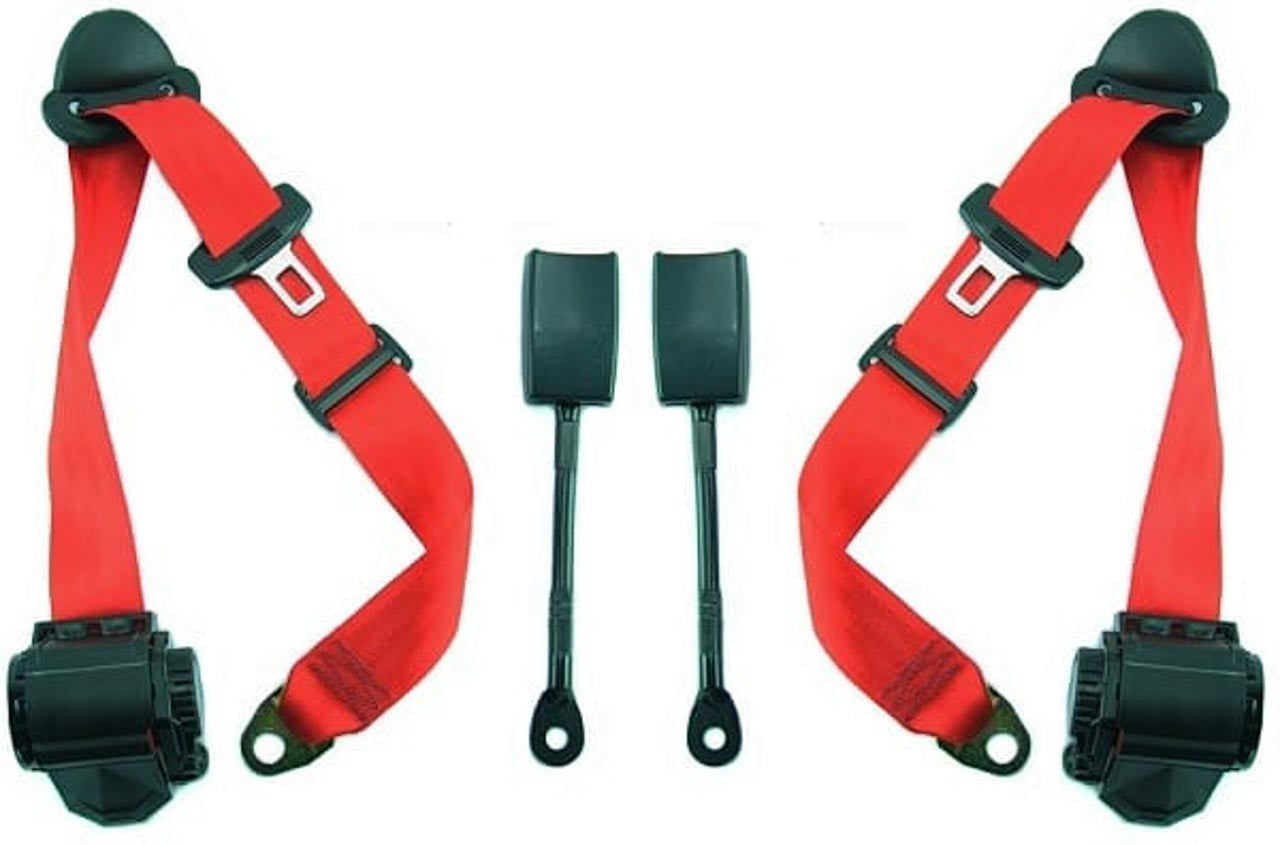 1994-98 Porsche 993 Retractable 3-Point Seat Belt - Multiple Colors Available