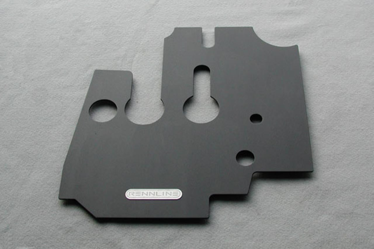 Rennline Aluminum Floorboard - Driver Side - Porsche - SKU# F07
