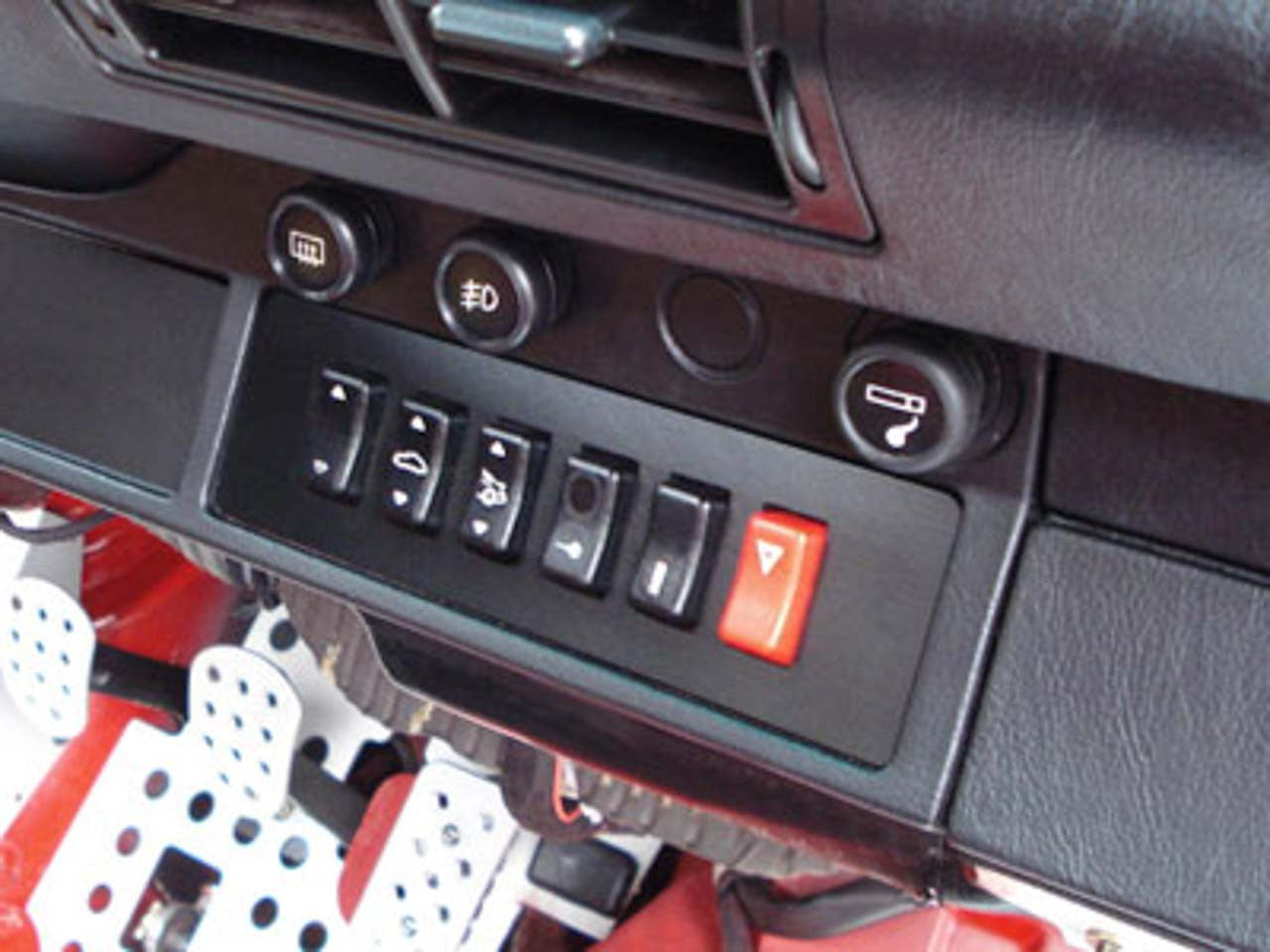 Porsche (911 85+) Radio Block-Off Plate