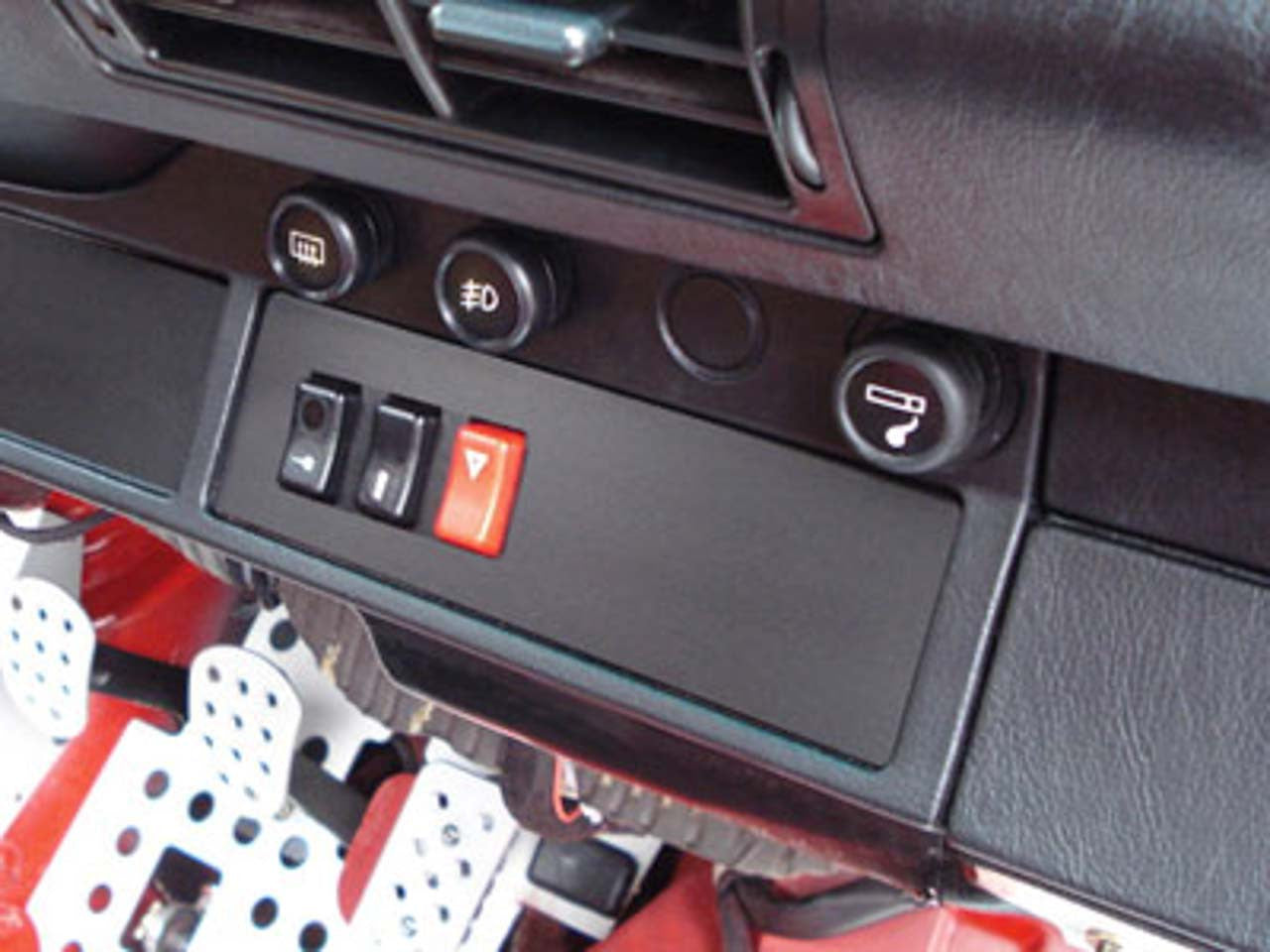 Rennline Radio Block-Off Plate - Porsche - SKU# I21