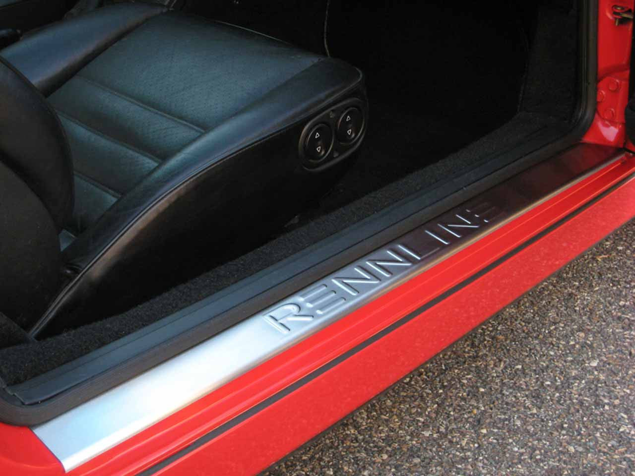 Rennline Stainless Steel Sill Plate Set W/Logo-Turbo - SKU# SP02