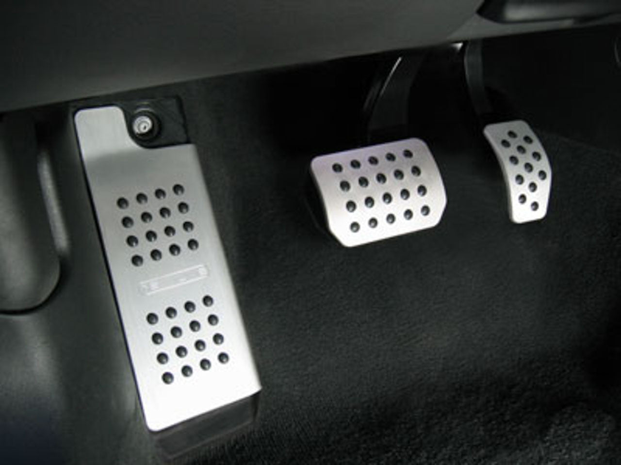 Rennline Pedal Set - 3 piece - Rubber Grip - Audi - SKU# P74.60
