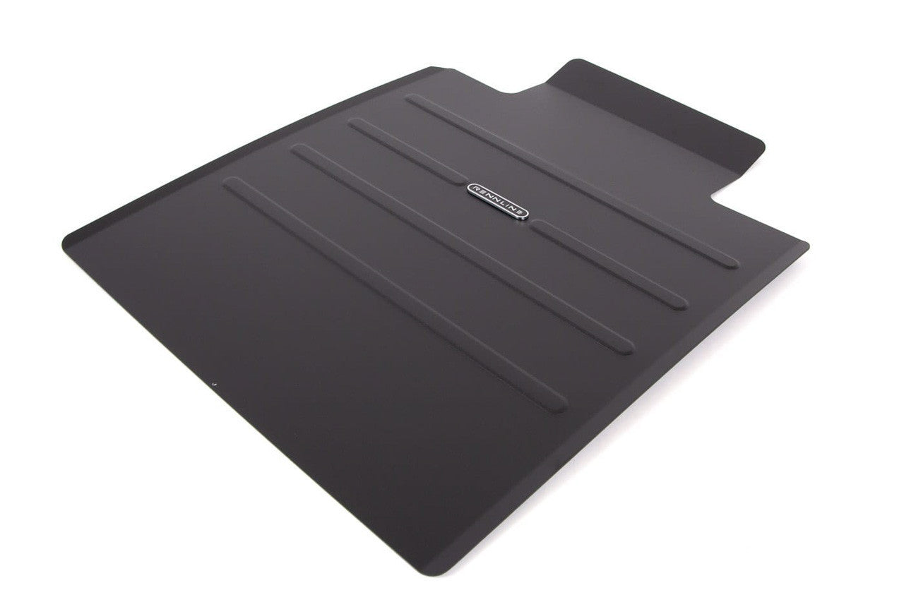 BMW E46 Aluminum Track Floor Mat Set - Driver & Passenger Side - Black or Silver