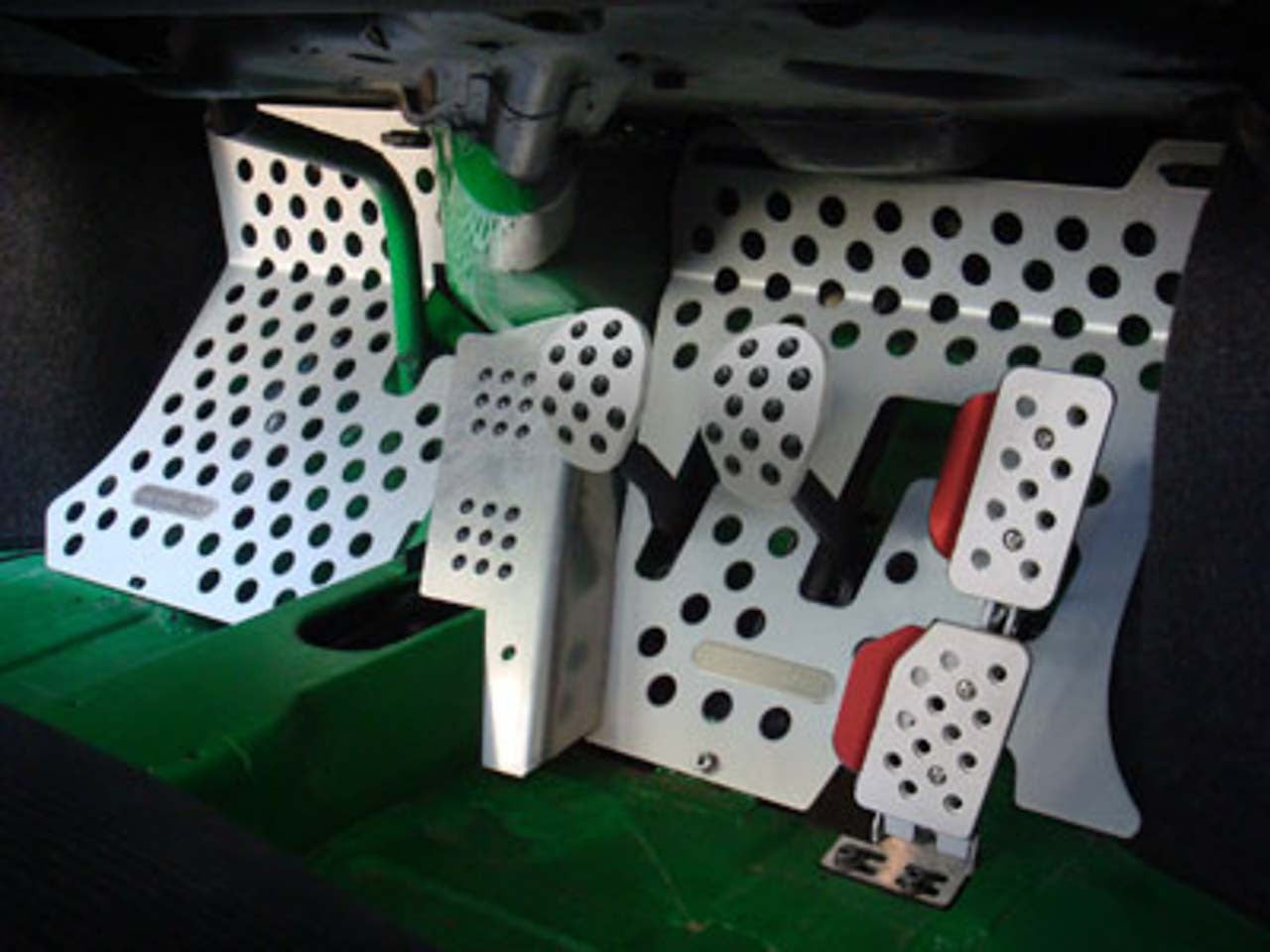 Rennline Aluminum Floorboard - Passenger Side - RHD - SKU# F19RH