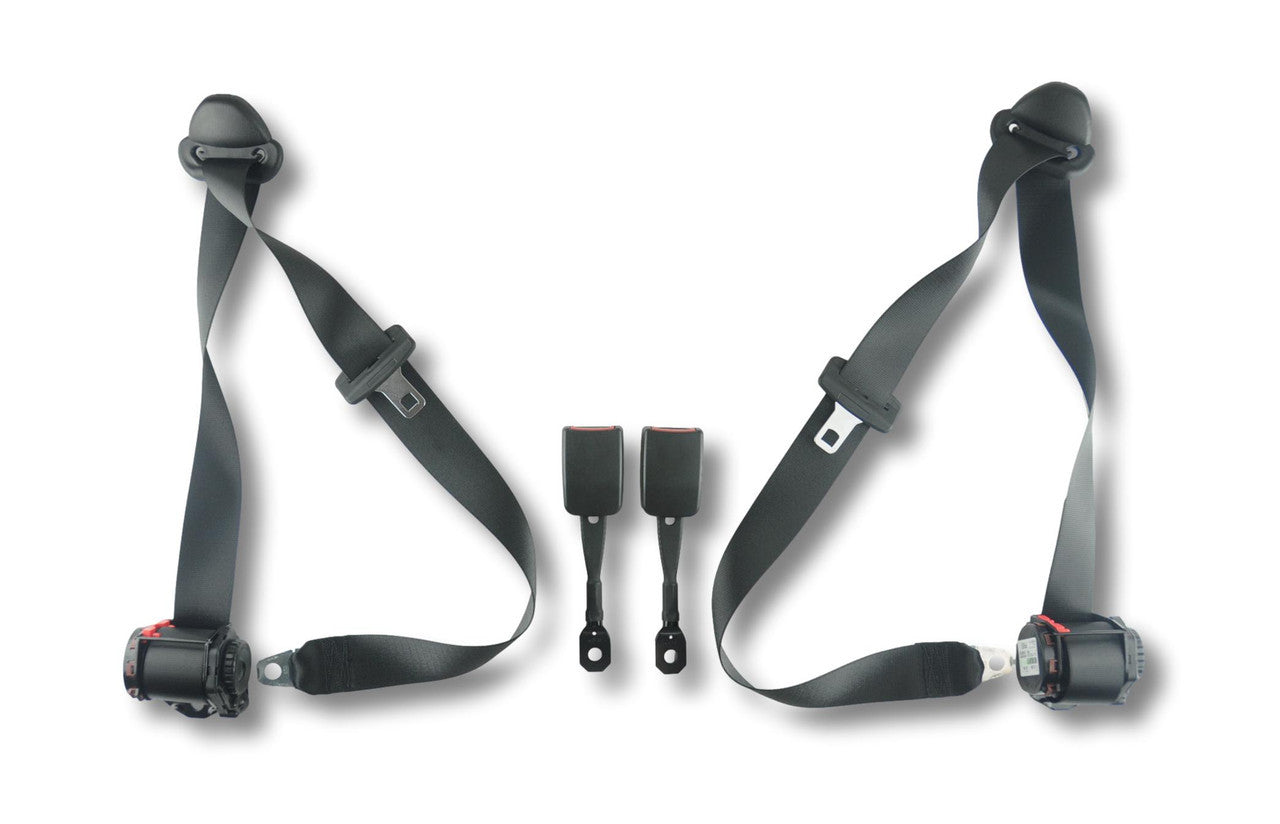 Rennline Retractable 3-Point 986 Seat Belt Kit