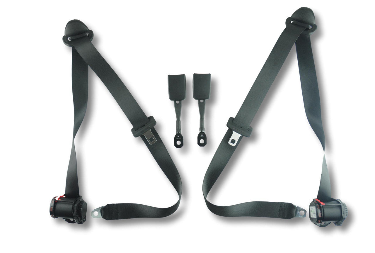 Rennline Retractable 3-Point 986 Seat Belt Kit