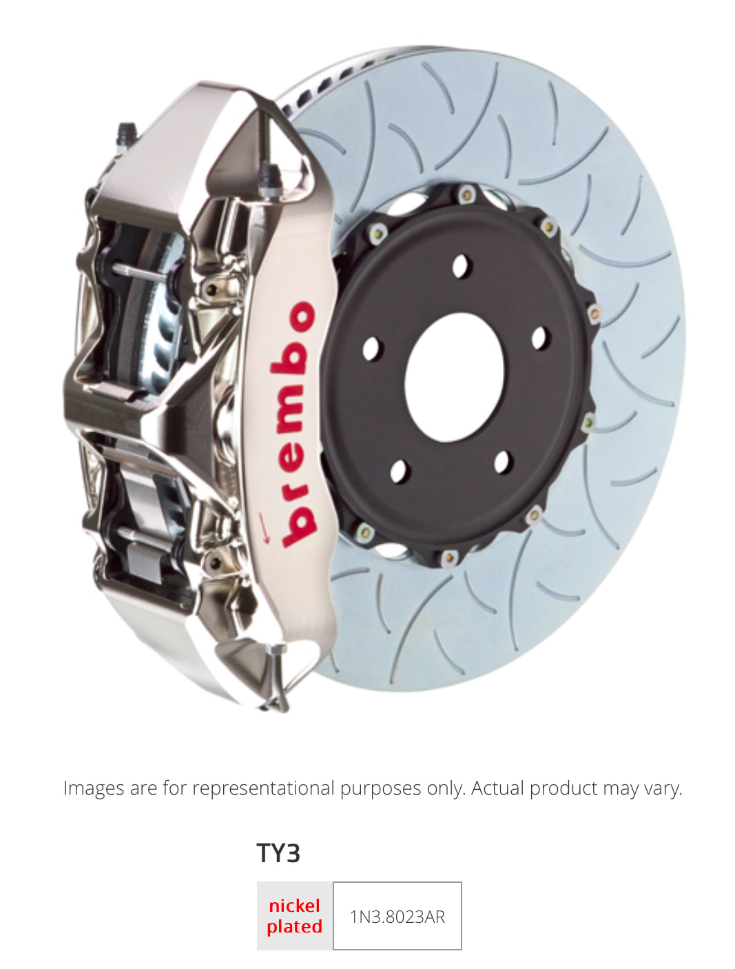 Brembo BBK GT-R-1N-.8023A (GT|R SYSTEMS) | 2024 SUBARU WRX (WITH EYESIGHT AND EPB) (VB)