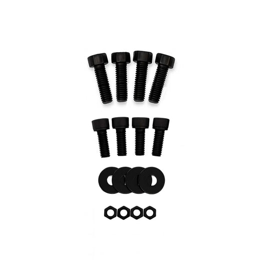 Seat mounting hardware for bottom mount seat