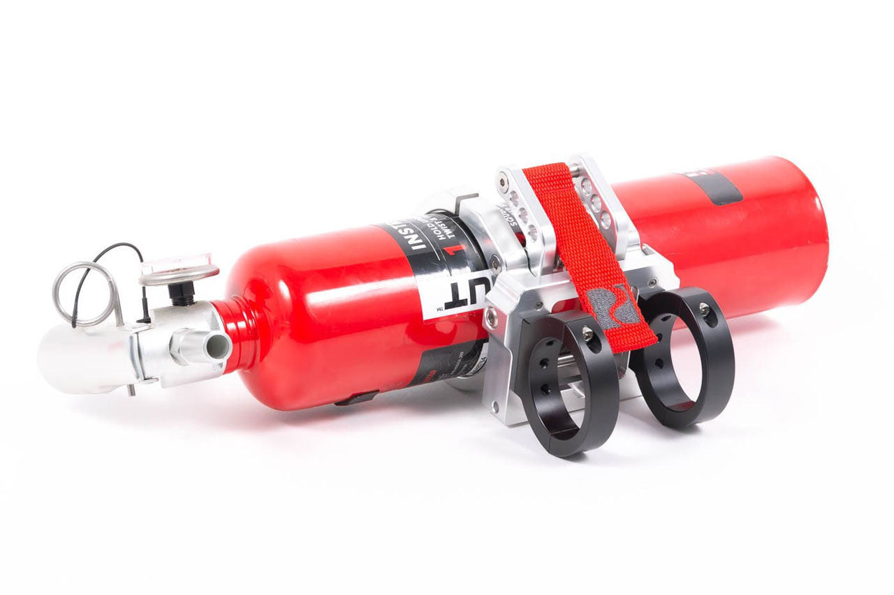 Rennline Extinguisher Quick Disconnect & Roll Bar Mounts - SKU# FE12.23