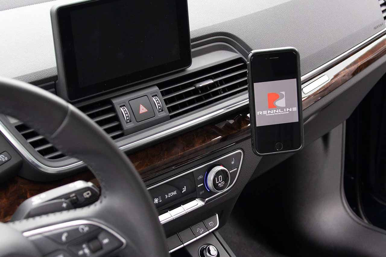 Rennline Audi Q5 Exactfit Magnetic Phone Mount - SKU# PM01.49