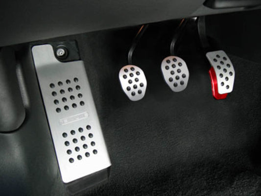 Rennline Pedal Set - 4 piece - Rubber Grip - Audi - SKU# P75.60.91