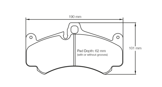 Pagid U-8004 Racing Pads - RST-3 Compound