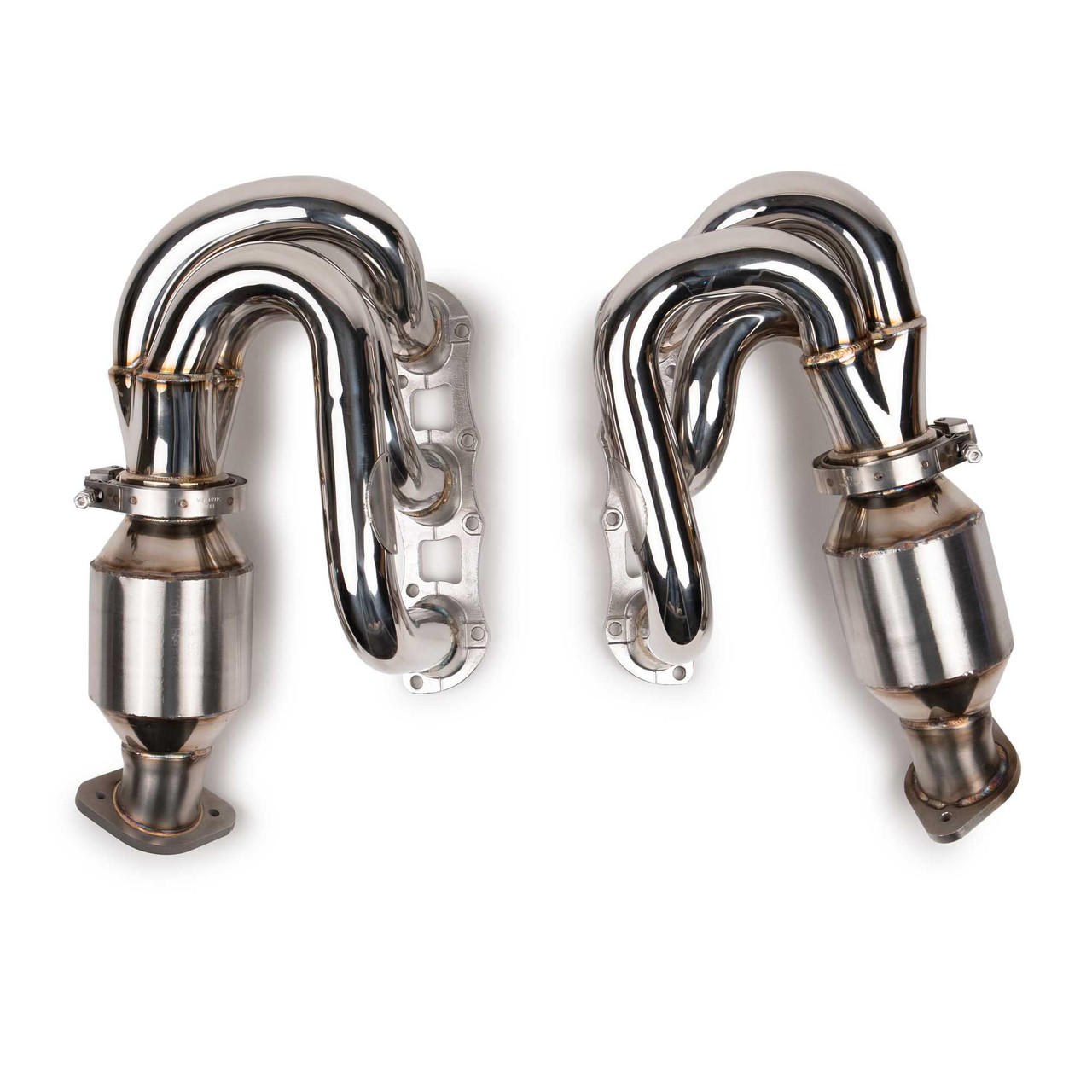 Fabspeed Porsche 981 Boxster / Cayman RENNKRAFT™ Modular Headers with HJS Catalytic Converters (2013-2016)