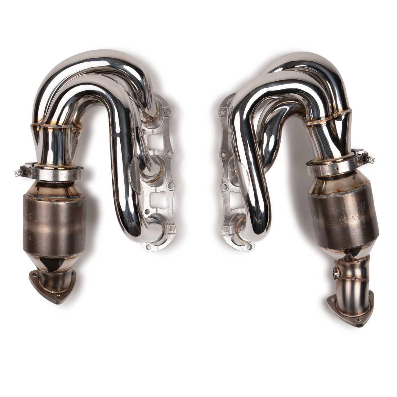 Fabspeed Porsche 987.2 Boxster / Cayman RENNKRAFT™ Modular Headers with HJS Catalytic Converters (2009-2012)