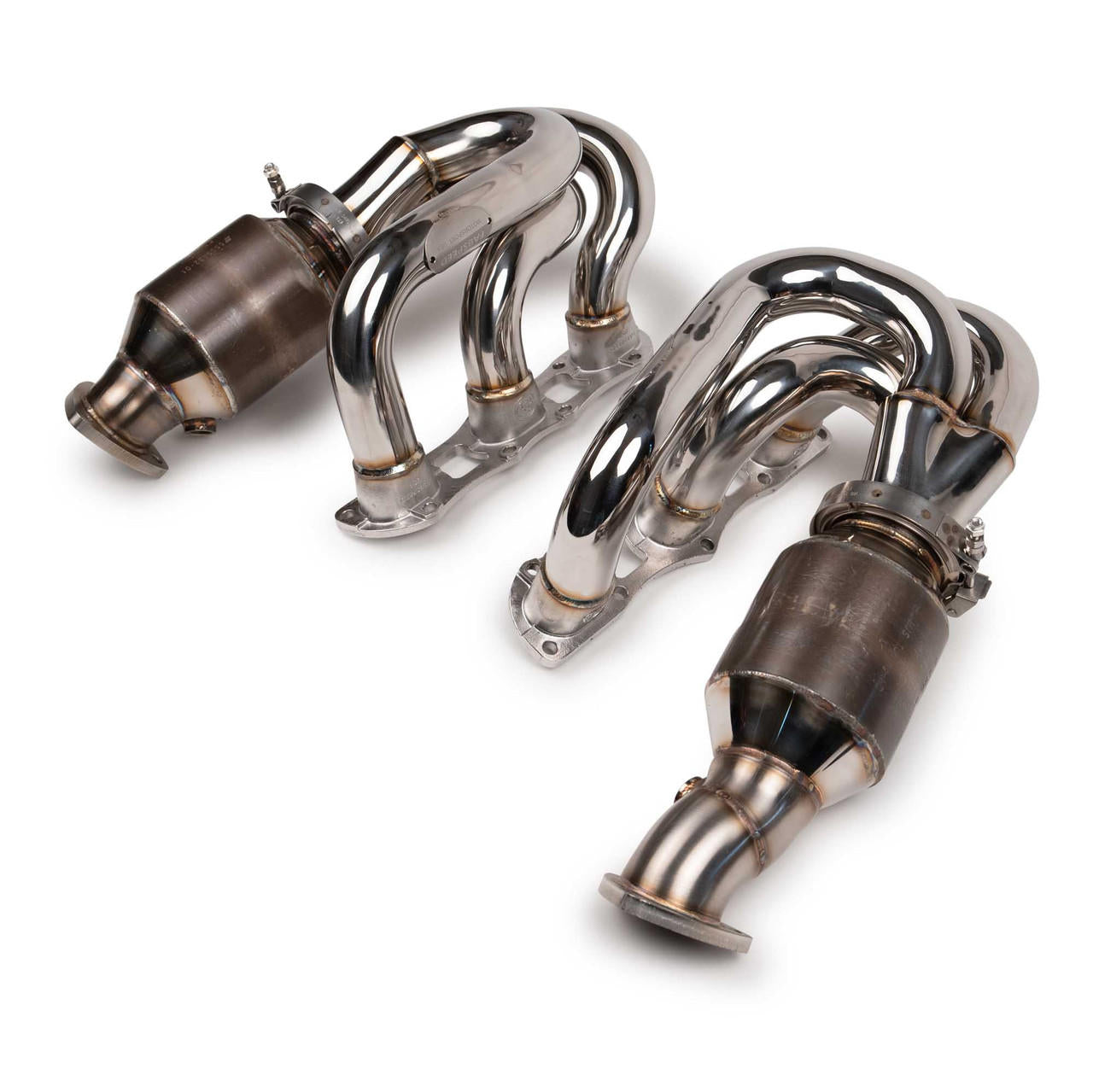 Fabspeed Porsche 987.2 Boxster / Cayman RENNKRAFT™ Modular Headers with HJS Catalytic Converters (2009-2012)
