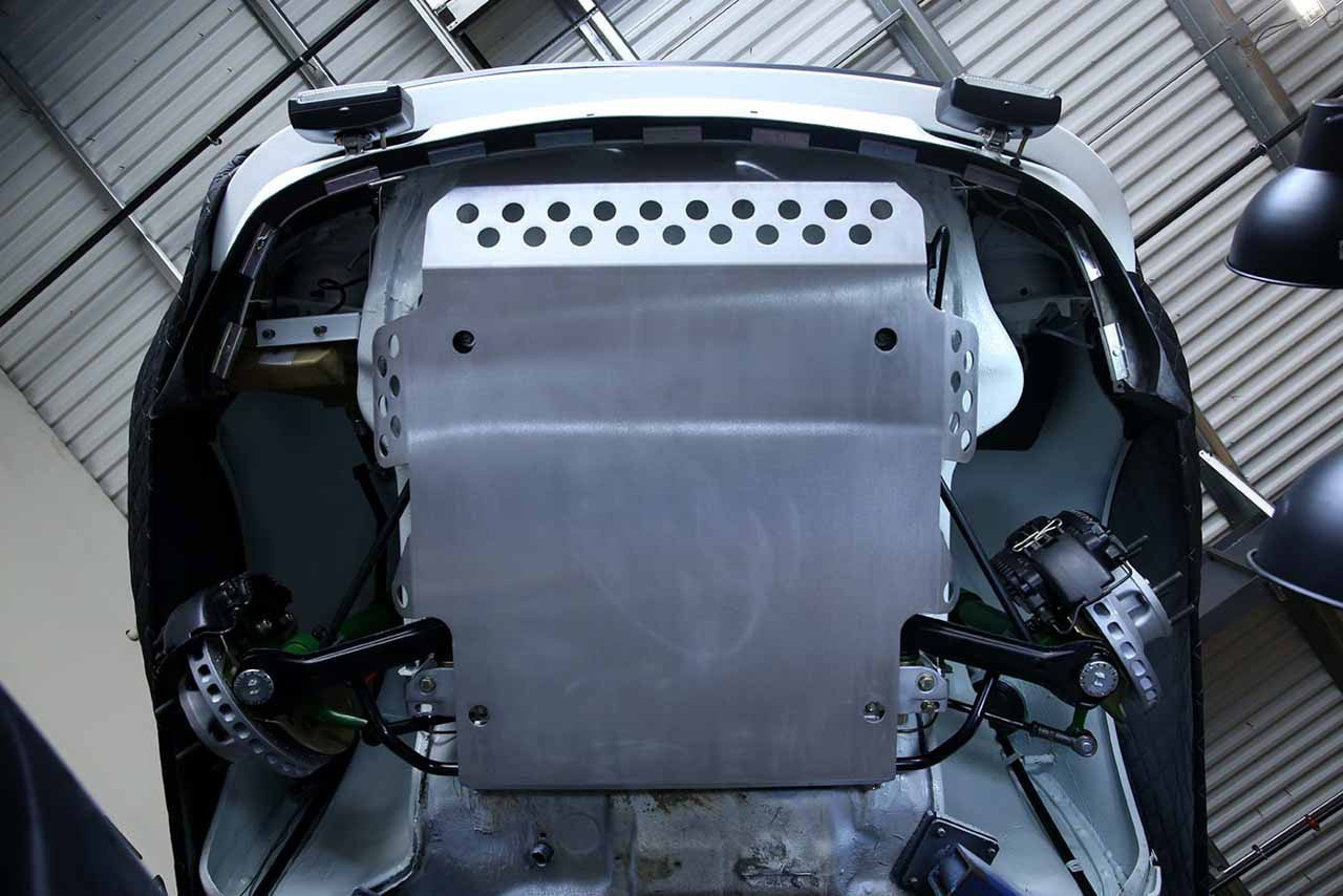 Rennline 911 / 912 / 930 Aluminum Skid Plate – Porsche Undercar Protection – U07