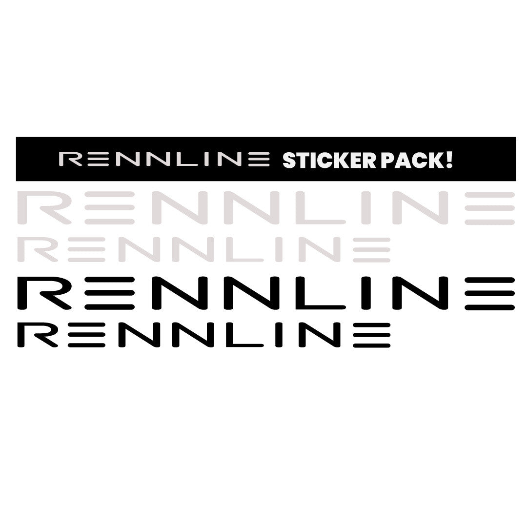 Rennline Tow Stickers (Pair) - SKU# E33