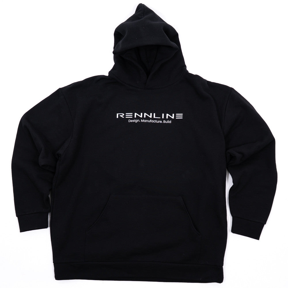 Black S-Curve Hoodie