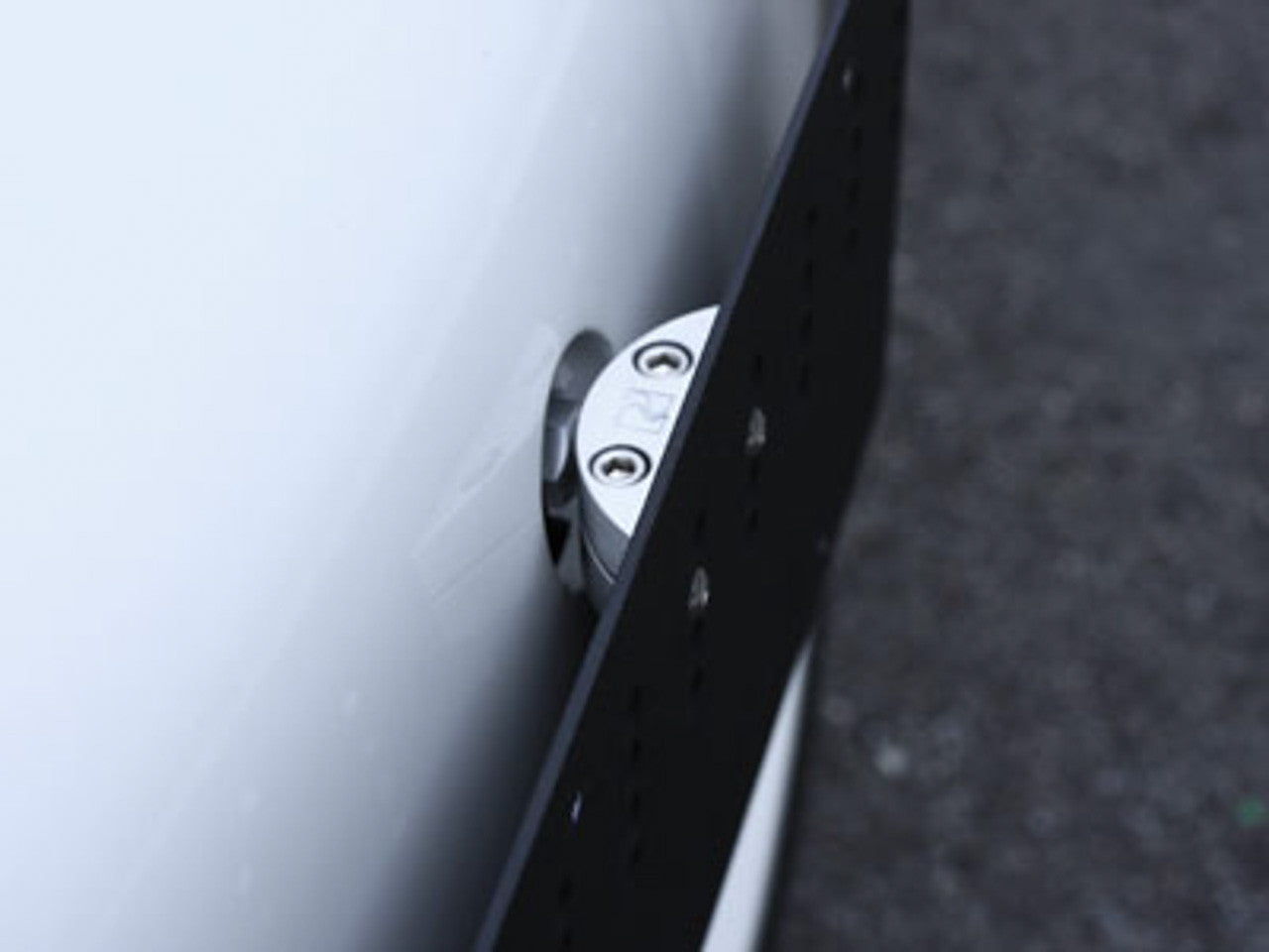 Tow Hook Receiver - Billet License Plate Mount - SKU# E1070.117
