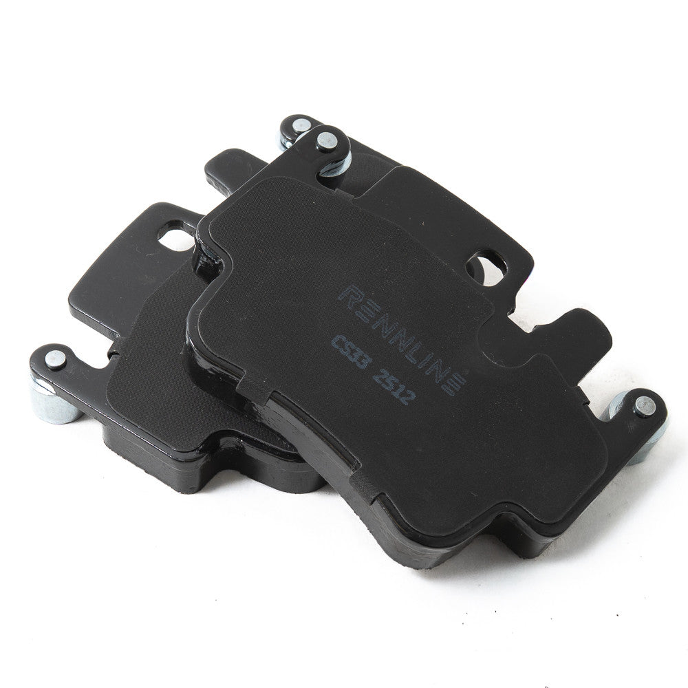 Rennline OE+ Street and Track Brake Pads – Fits Porsche 996, Boxster