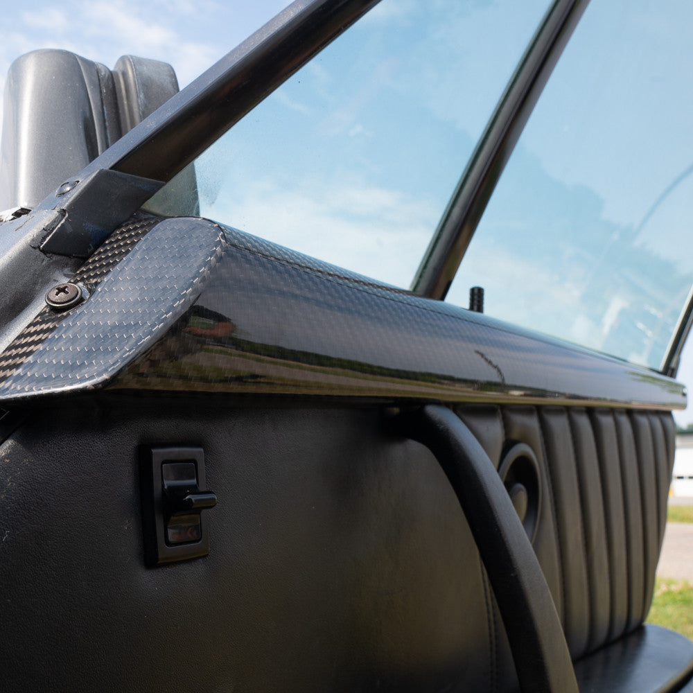 Rennline Carbon Fiber Front Garnish Rails for Porsche G-Body 911 – Lightweight Exterior Trim – I137