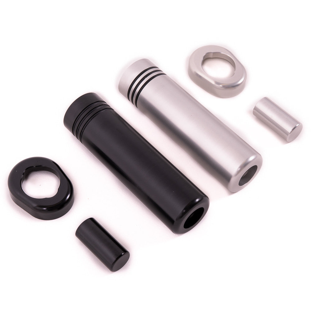Rennline Aluminum E-brake Handle detail view – fits Porsche 944