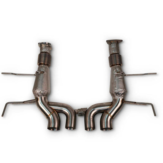 Chevrolet Corvette C8 ZR1X Stainless Steel Megaphone Cat-Back Exhaust System