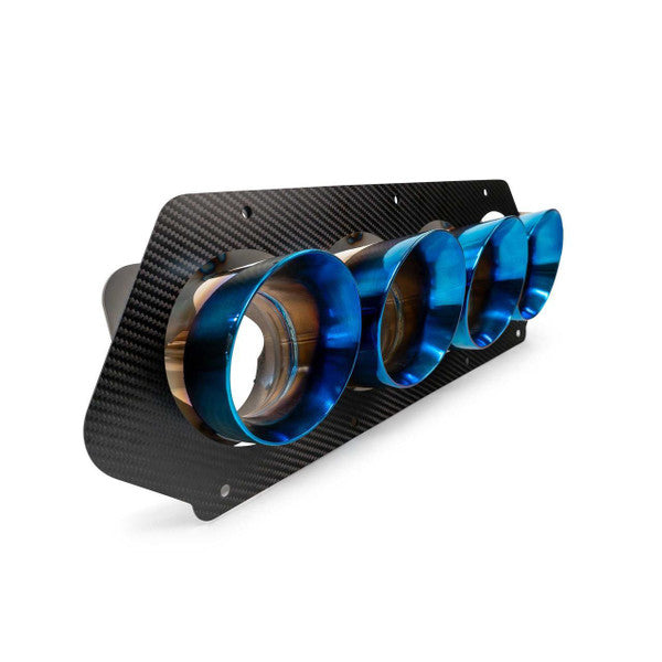 Chevrolet Corvette C8 ZR1X Titanium Quad Tips