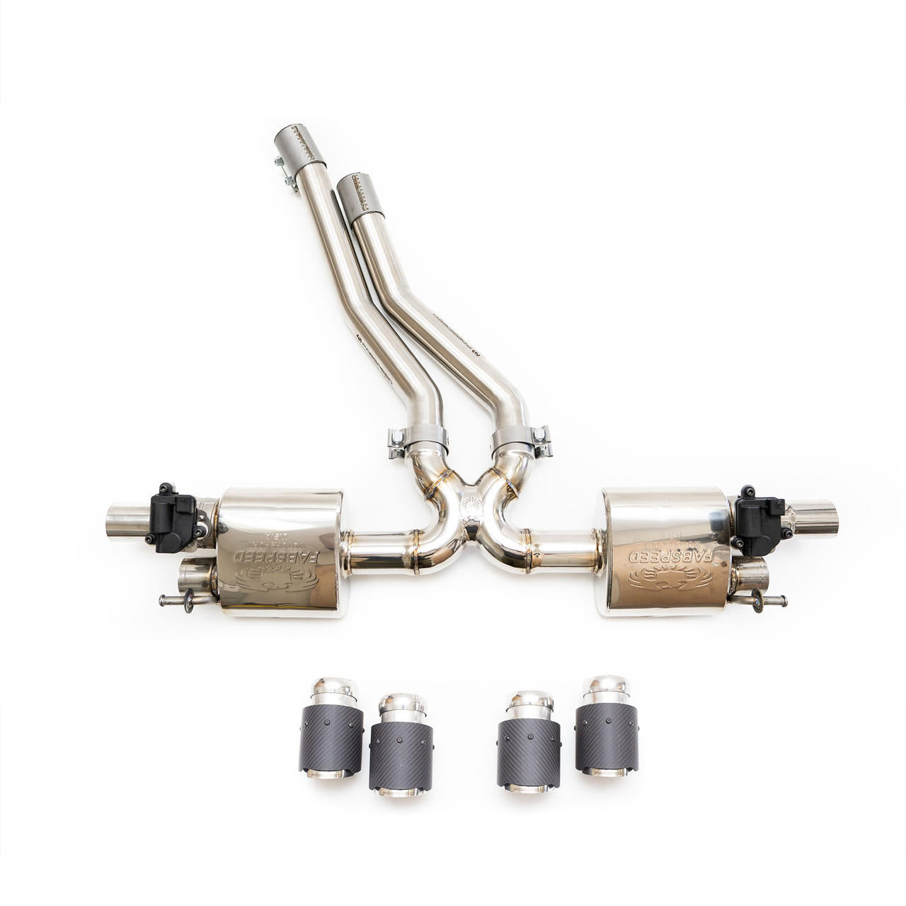 Fabspeed Porsche E3 Cayenne S 2.9L Turbo Valvetronic Exhaust System