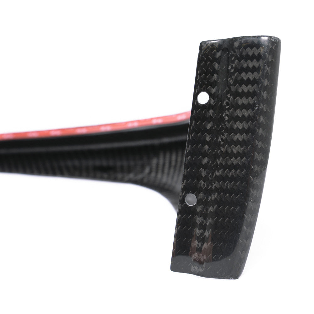 Rennline Carbon Fiber Front Lip installed – fits Porsche 986.2 Boxster