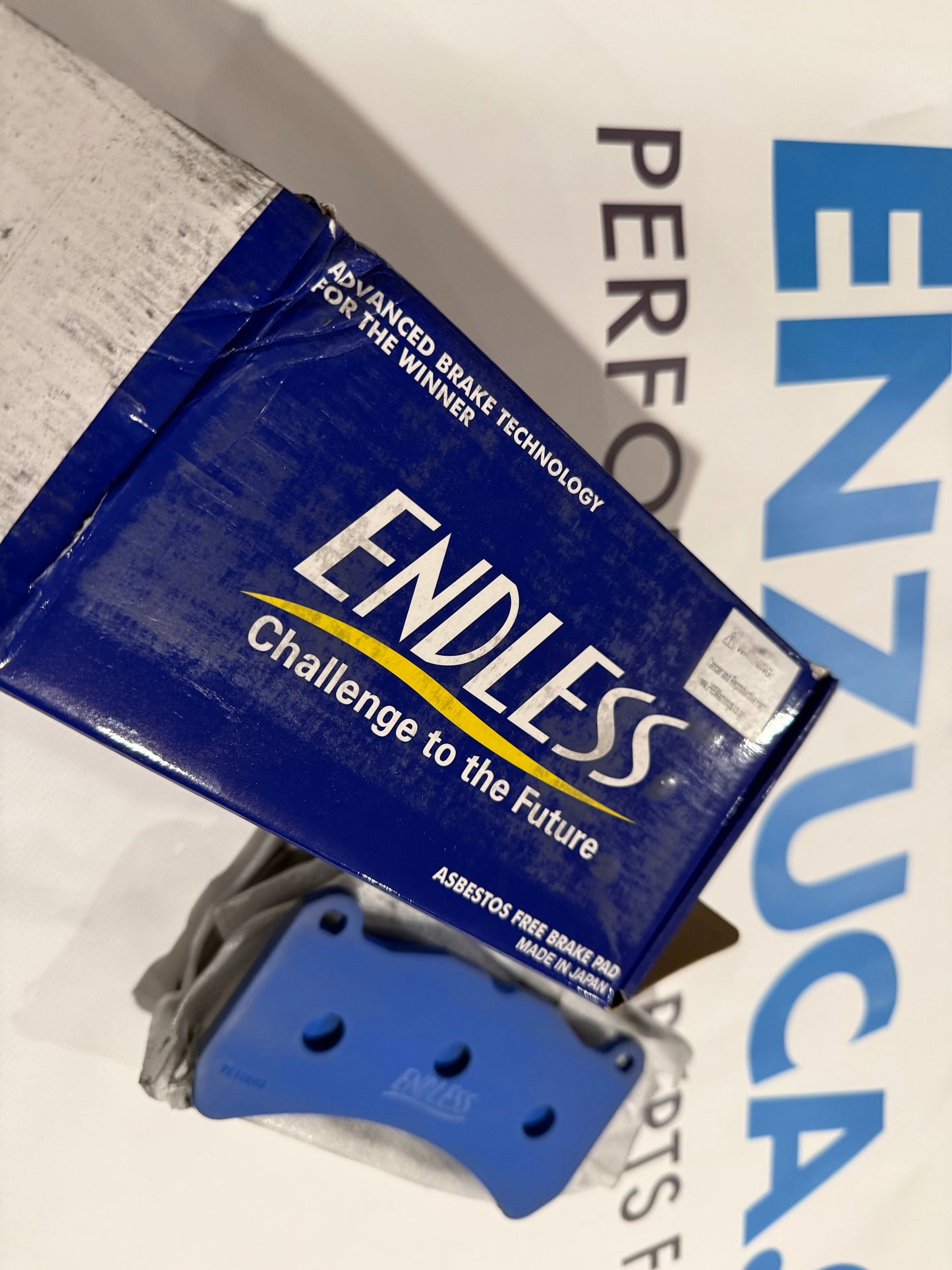 Endless brake pads