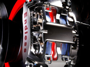 Endless brake pads
