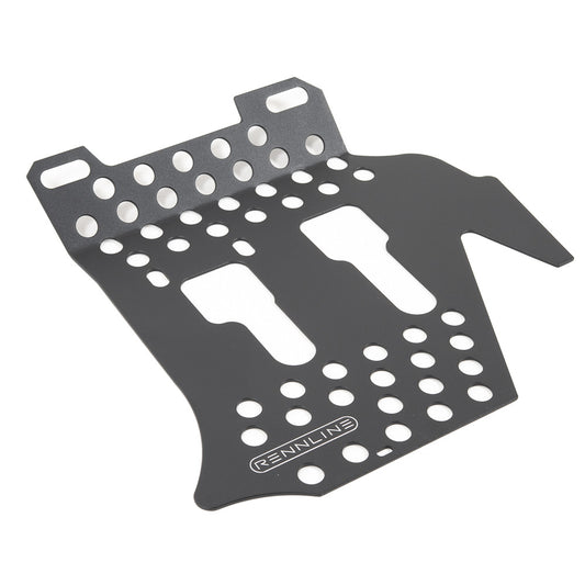 Porsche (911/912/930 Coupe - 1974-89 Perforated Aluminum Floorboard - Driver Side