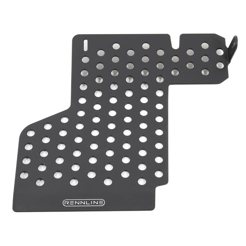 Rennline Aluminum Perforated Floorboard - Drivers Side - SKU# F15