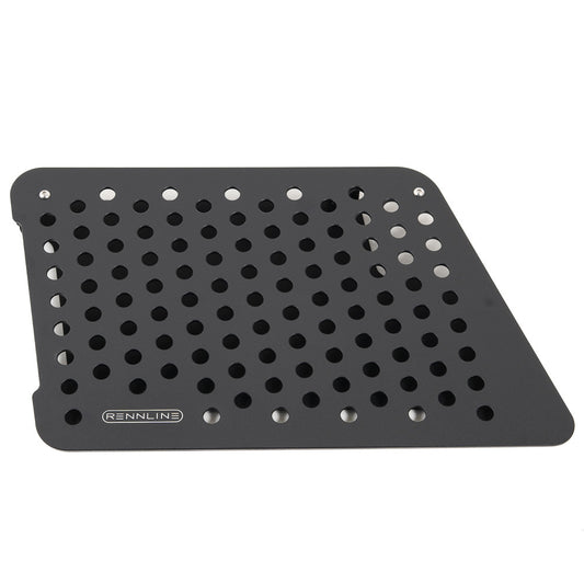 Porsche (996/986/997/987 Cayman (without Bose sub) Aluminum Perforated Floorboard - Passenger Side