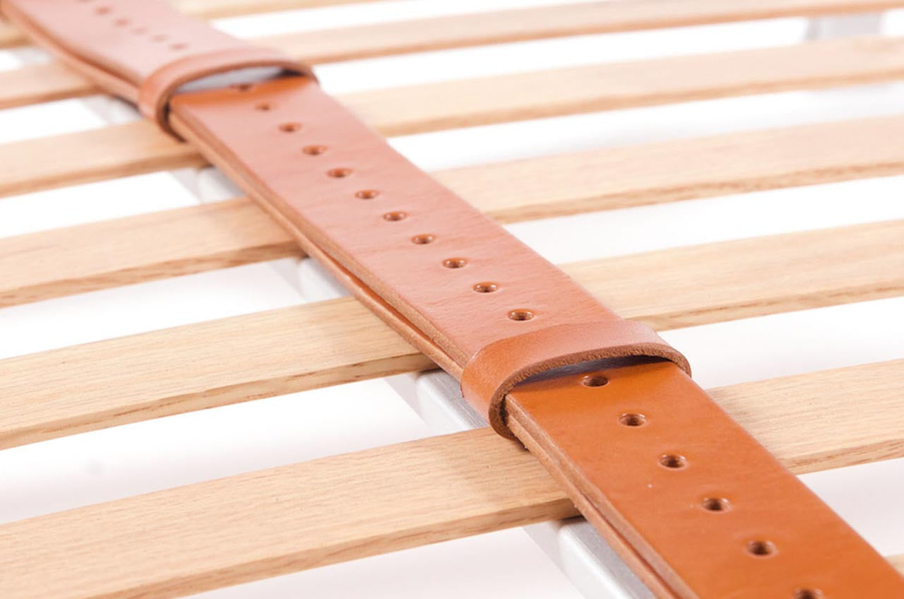 Rennline Vintage Leather Luggage Rack Straps - SKU# E101
