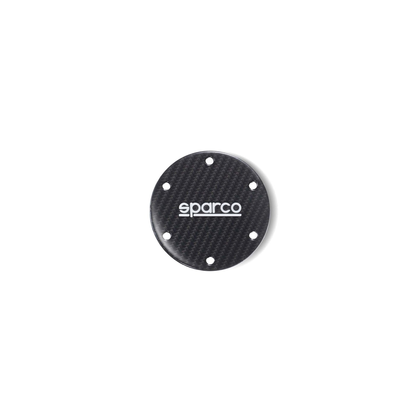 Sparco Matte Carbon Steering Wheel Horn Delete Plate