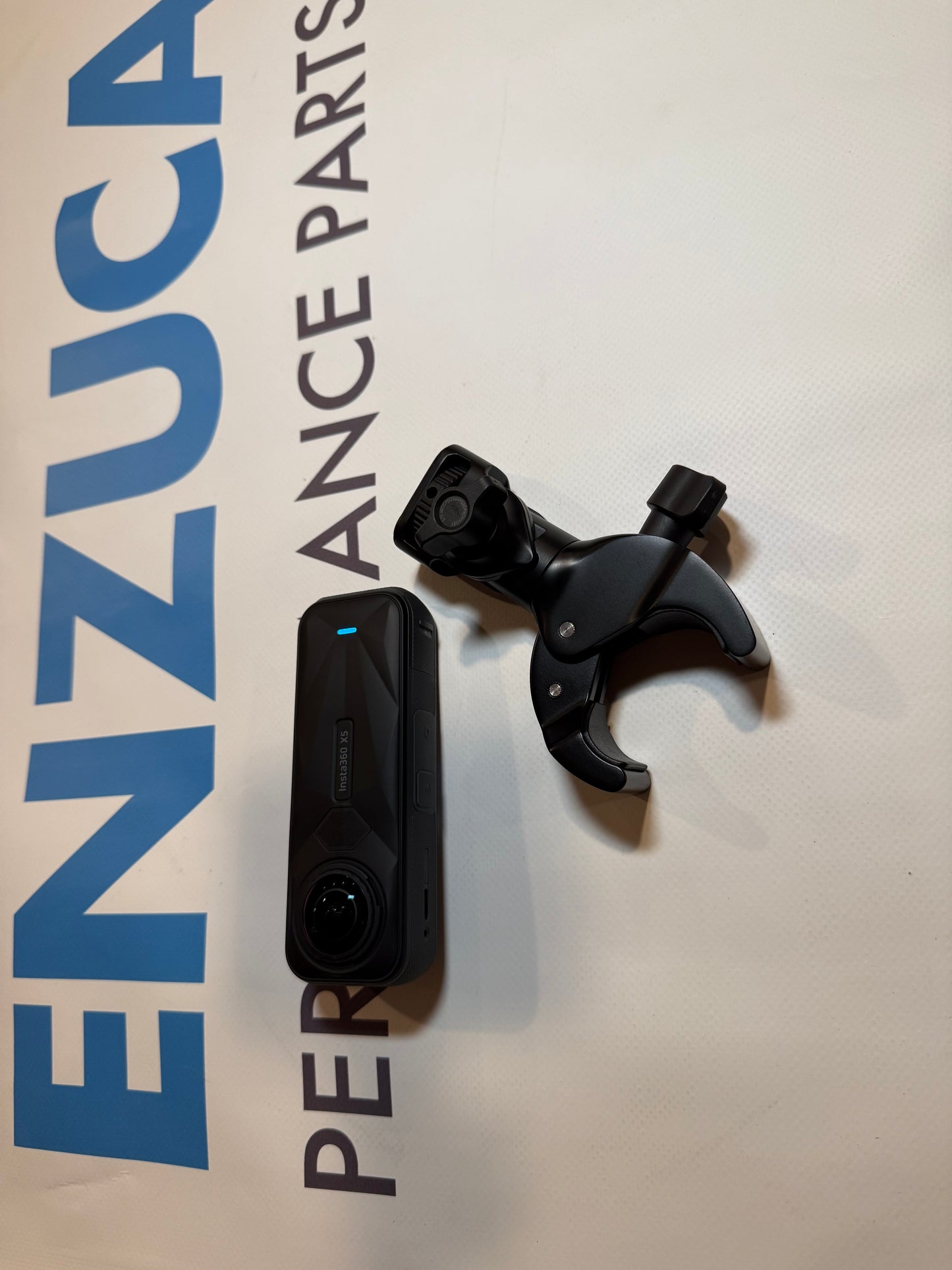 Insta360 X5 with Enzuca's Race Car package