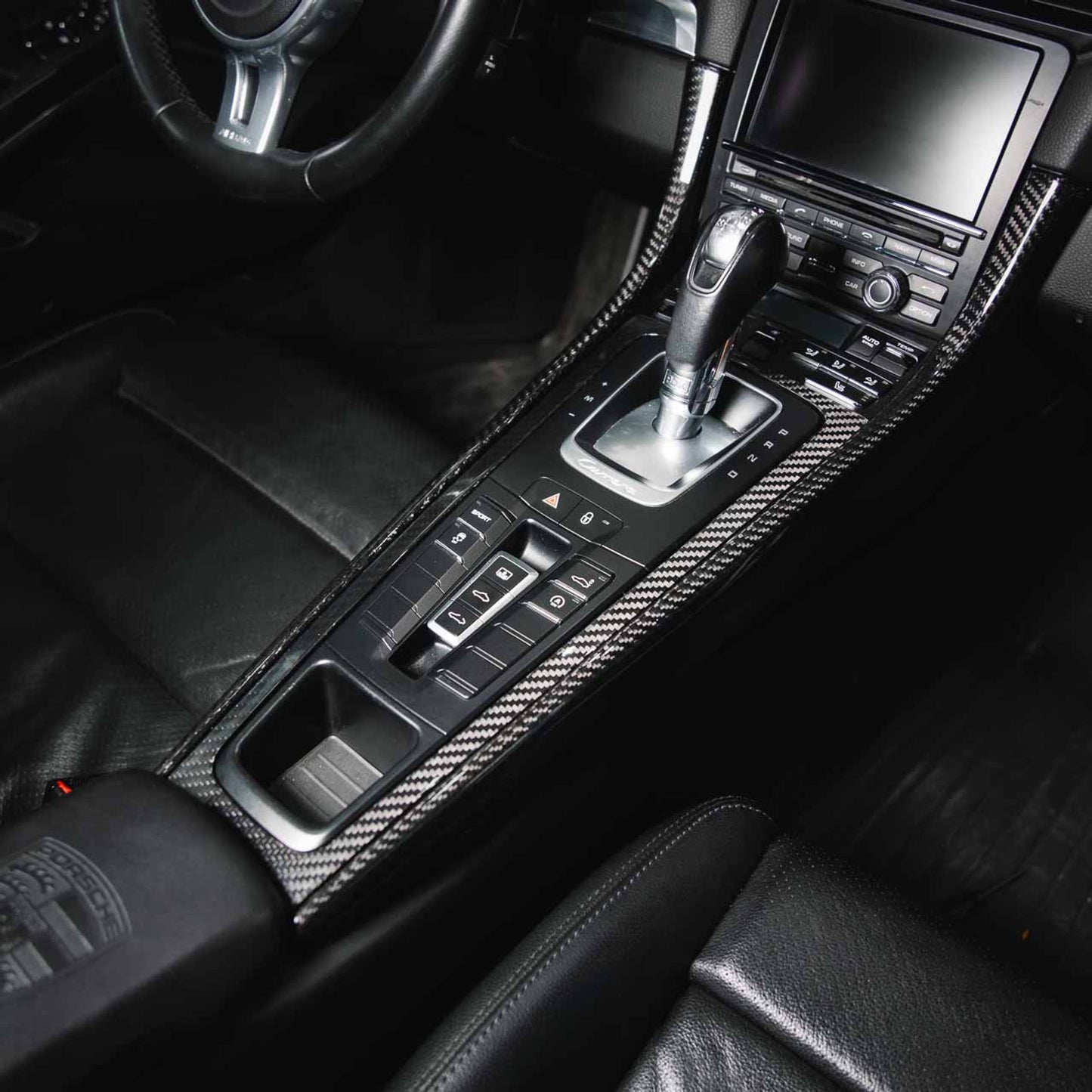 CARBON FIBER CENTER CONSOLE SURROUND