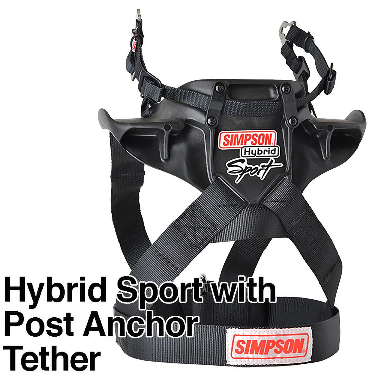 SIMPSON HYBRID SPORT HEAD & NECK RESTRAINT (POST ANCHOR)