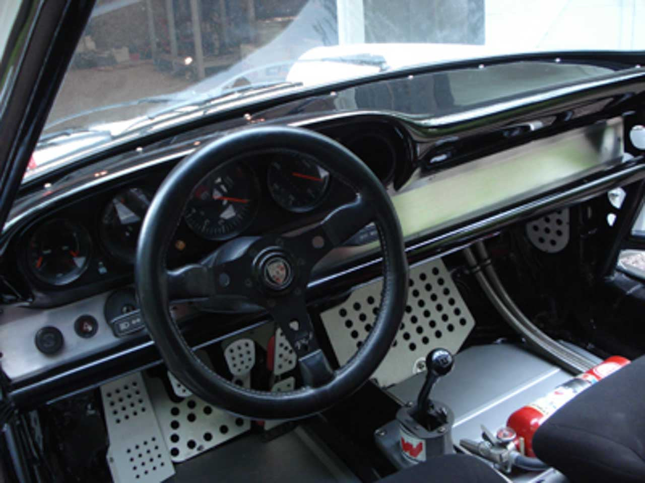 Rennline Aluminum lower dash cover (No Holes)- Porsche - SKU# DA64