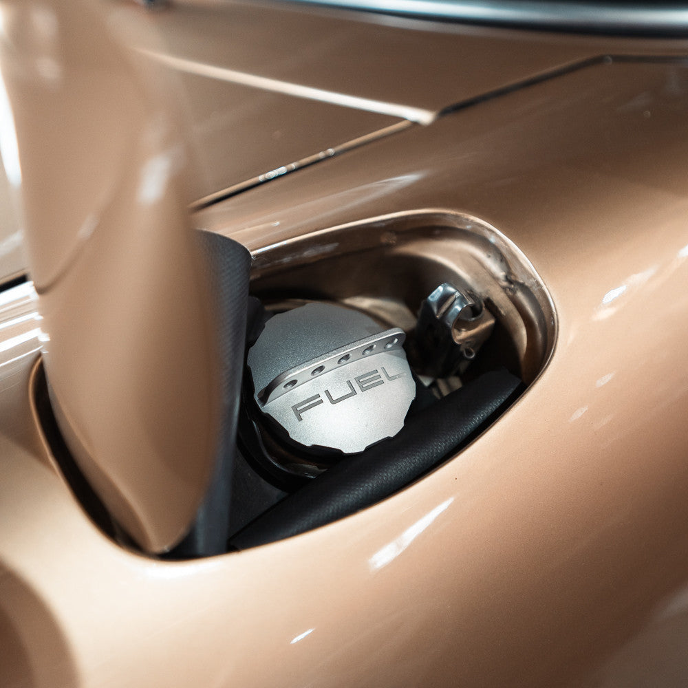 Rennline RSR Style Billet Aluminum Gas Cap for Porsche – Motorsport Fuel Cap Upgrade – M118