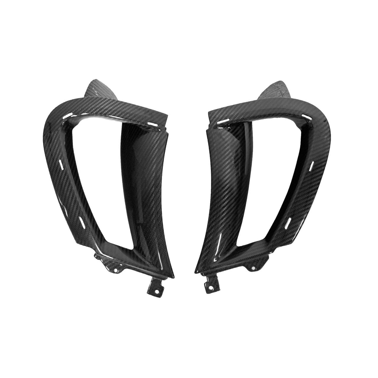 Carbon Fiber Right and left Front Fender Air Inlet Scoops - McLaren 720S