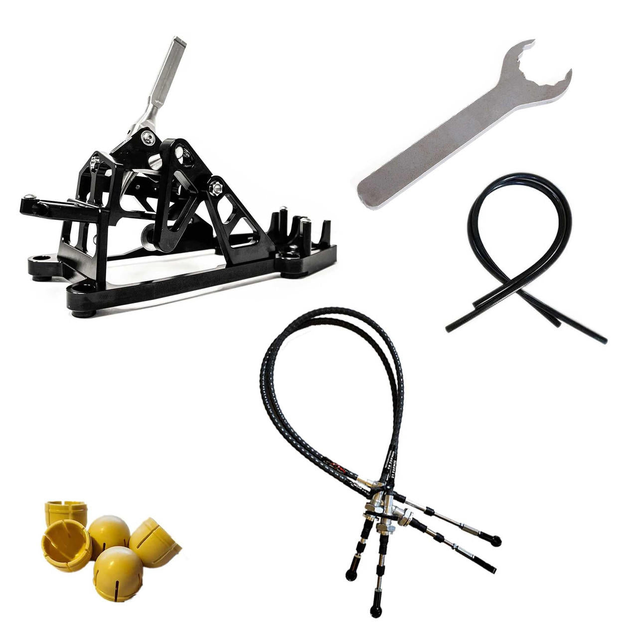 Numeric Racing Porsche 986 / 987 / 987.2 Boxster / Cayman Short Shifter and Cable Bundle (1997-2012)
