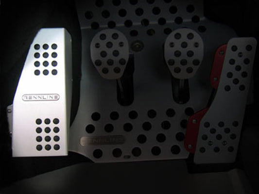 Rennline Dead pedal - Rubber grip - Porsche - SKU# P52