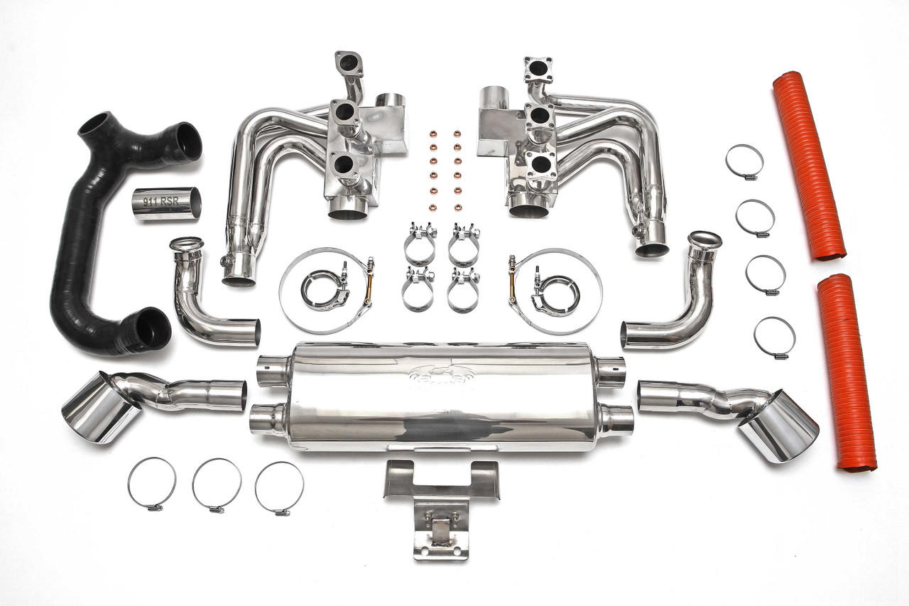 Fabspeed Porsche 911 Carrera RSR Header Muffler Kit (1976-1989)