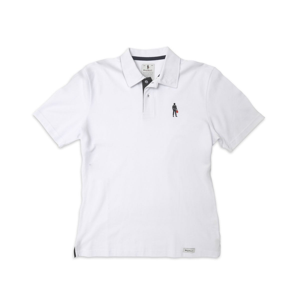 Racing Spirit Icon Polo Shirt - White