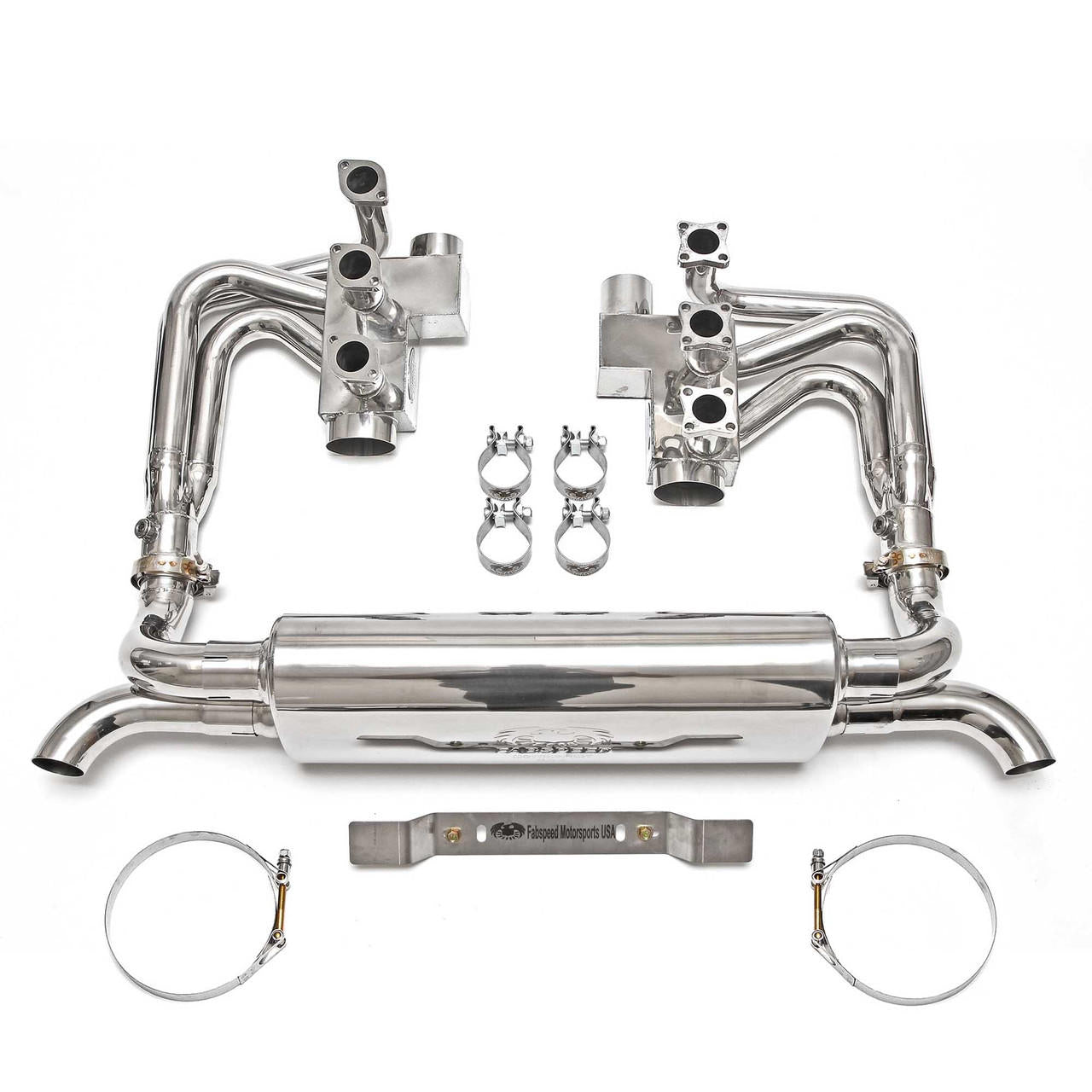 Fabspeed Porsche 993 Carrera RSR Header Muffler Kit (1994-1998)